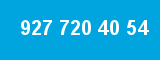 927 720 40 54